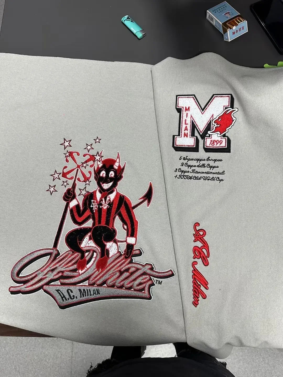 A.C Milan Denim Jacket